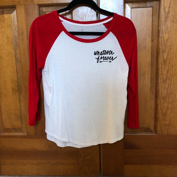 American Eagle Outfitters baseball tee - Picture 3 of 3